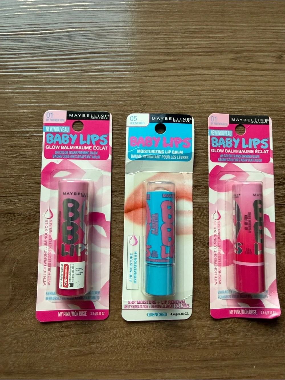 NWT bundle babylips
